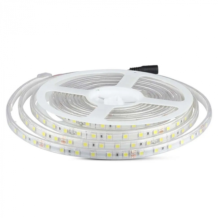 Banda led smd5050 24v 60led/m 4000k ip65 5m V-tac [2]