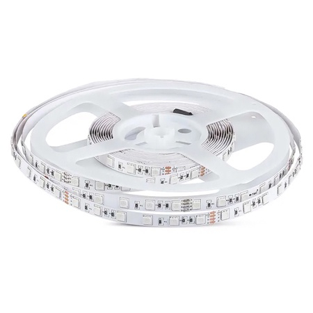 Banda led smd5050 24v 60led/m 6400k ip20 5m V-tac [1]