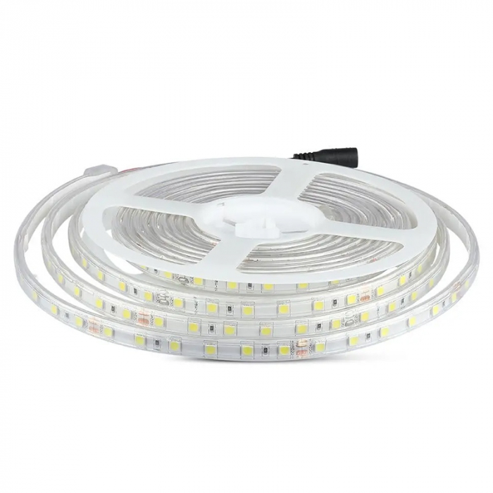 Banda led smd5050 24v 60led/m 6400k ip65 5m V-tac [2]