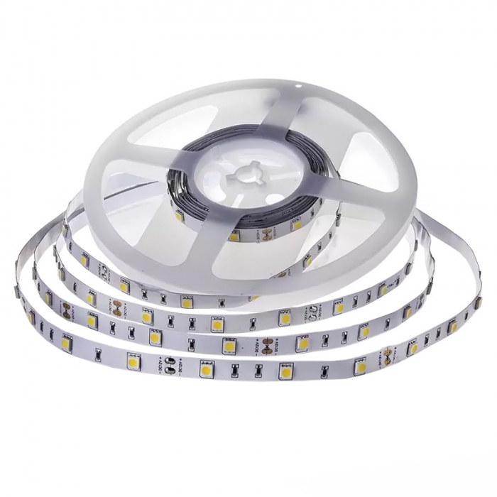 Banda led smd5050 30led/m 3000k ip20 5m V-tac [2]