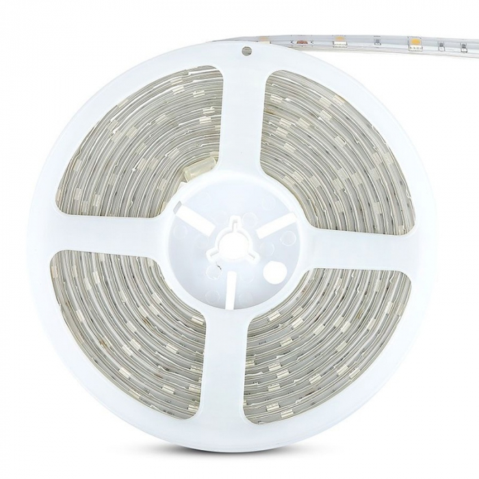Banda led smd5050 30led/m 3000k ip65 5m V-tac [3]