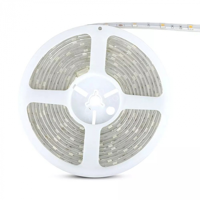 Banda led smd5050 30led/m 4000k ip65 5m V-tac [3]