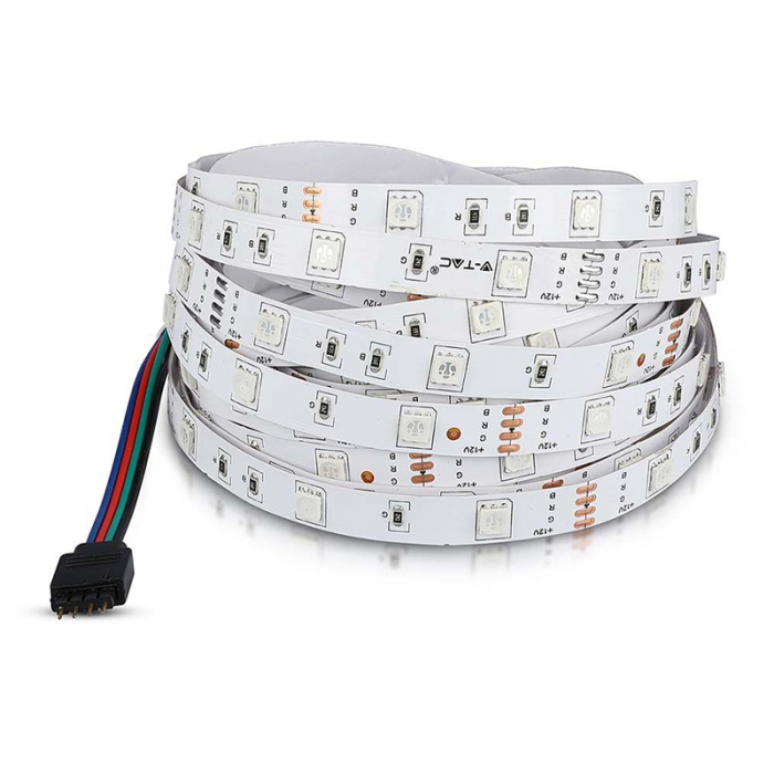 banda led smd5050 30led/m rgb ip20 5m [7]