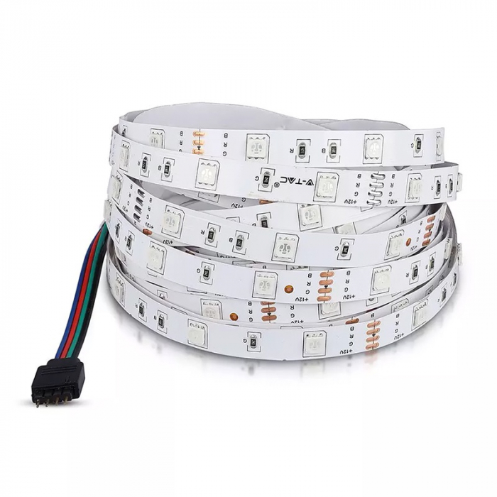 BANDA LED SMD5050 30LED/M RGB IP20 5M [4]