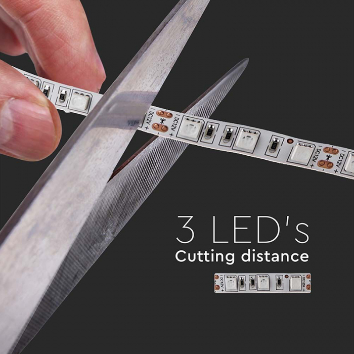 Banda Led SMD5050 60LED/M 4000K IP20 5M [3]