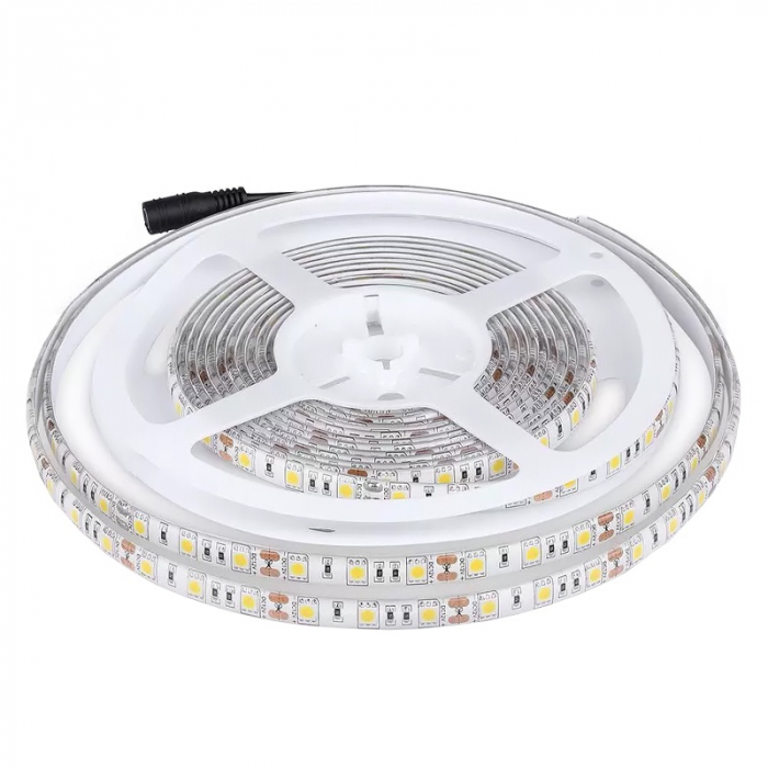 Banda led smd5050 60led/m 4500k ip65 5m V-tac [2]