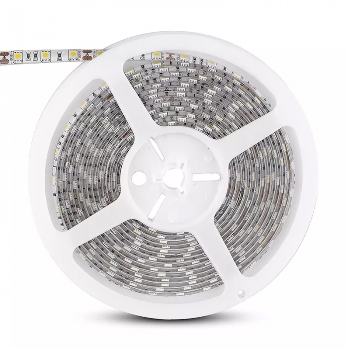 Banda led smd5050 60led/m 4500k ip65 5m V-tac [3]