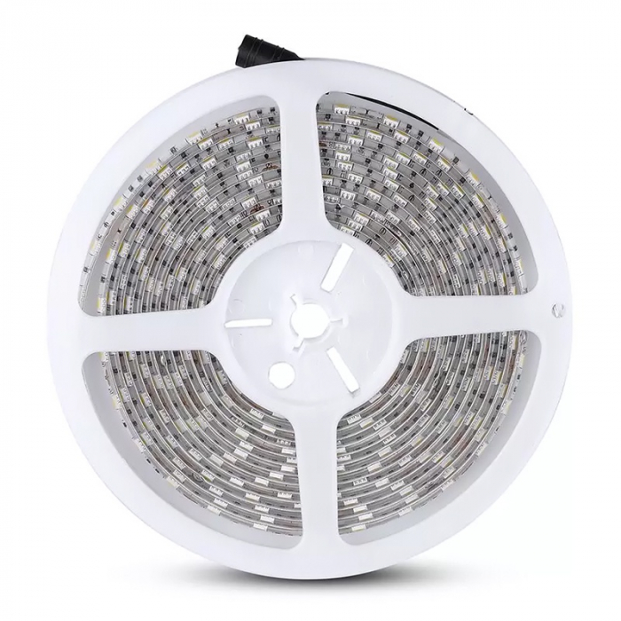 Banda led smd5050 60led/m 4500k ip65 5m V-tac [4]