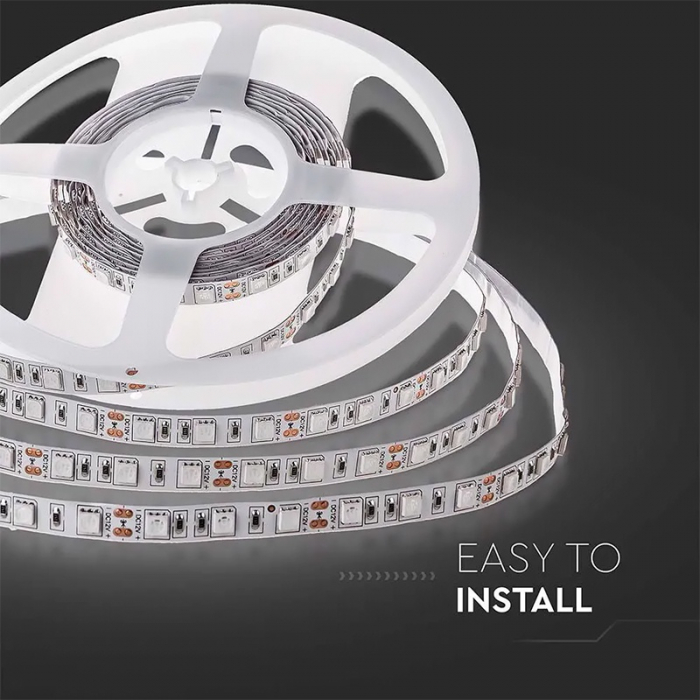 Banda led smd5050 60led/m 6000k ip20 5m V-tac [7]