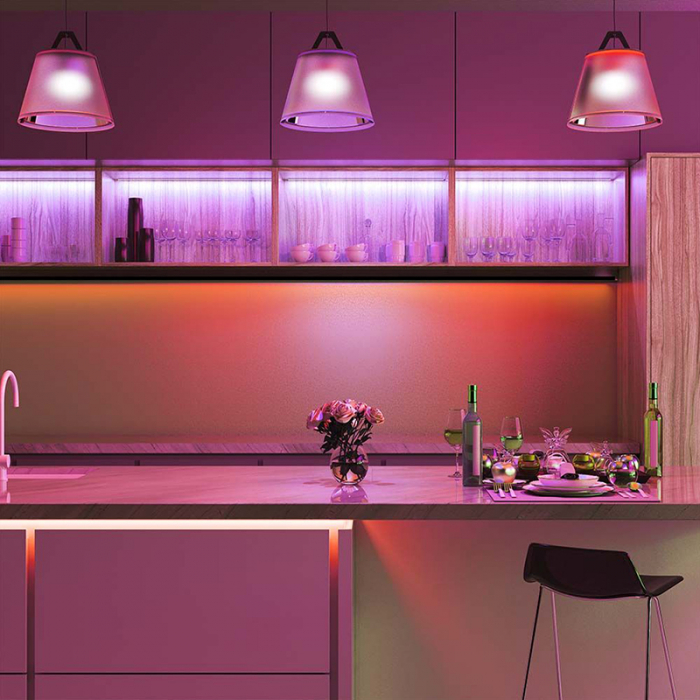 Banda led smd5050 60led/m galben ip20 5m V-tac [3]