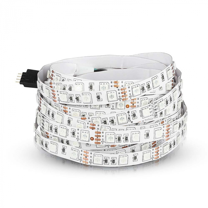 Banda led smd5050 60led/m galben ip20 5m V-tac [5]