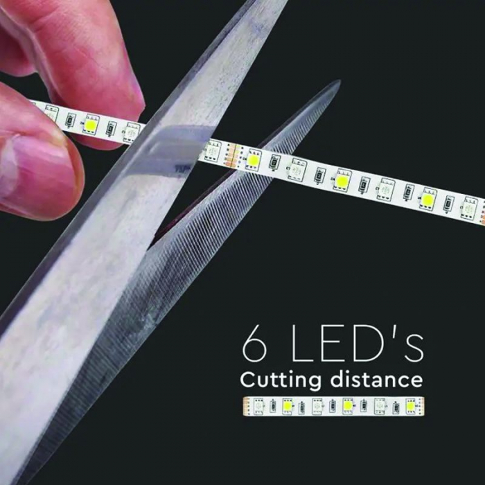 Banda led smd5050 60led/m rgb + alb cald ip20 5m V-tac [7]