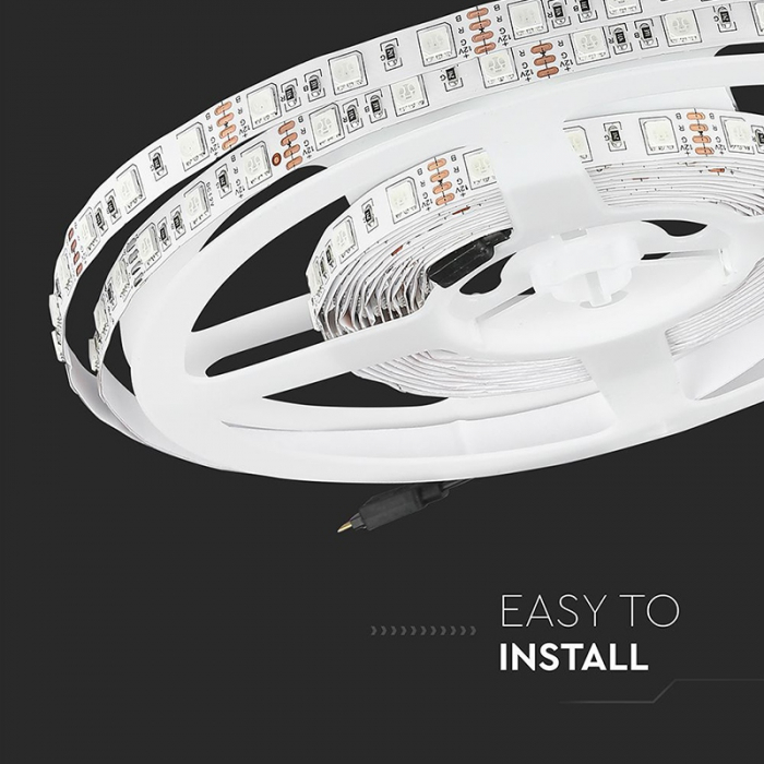 BANDA LED SMD5050 60LED/M RGB IP20 5M [12]
