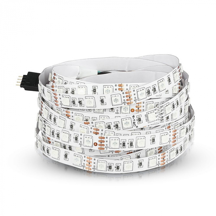 BANDA LED SMD5050 60LED/M RGB IP20 5M [6]