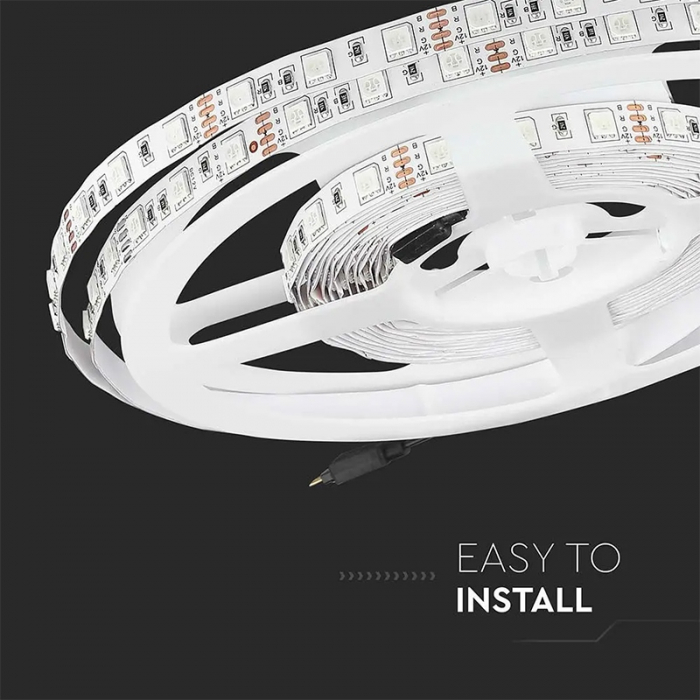 Banda led smd5050 60led/m rosu ip20 5m V-tac [12]
