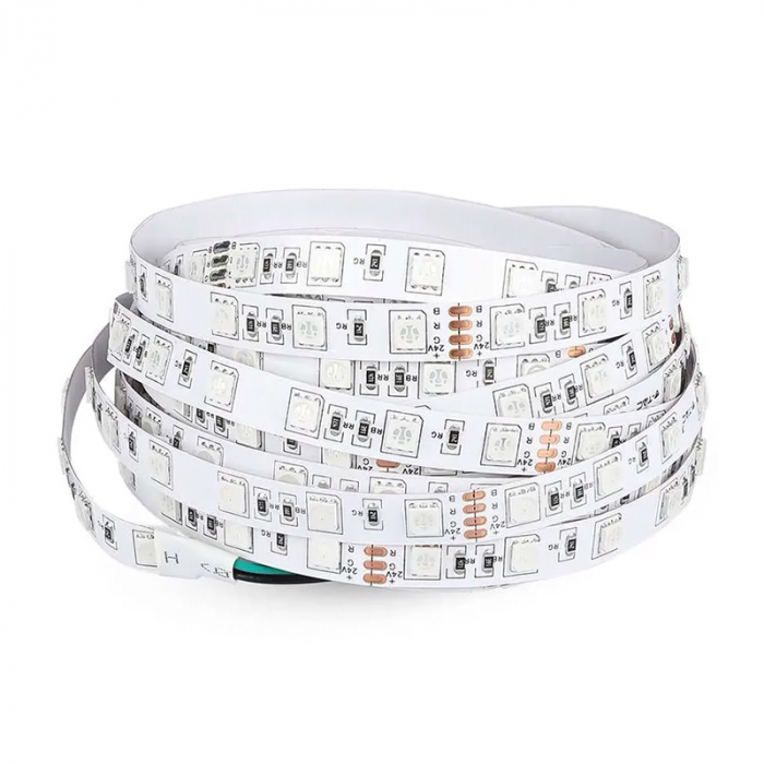 BANDA LED SMD5050 RGB 60LED/M IP20 5M [5]
