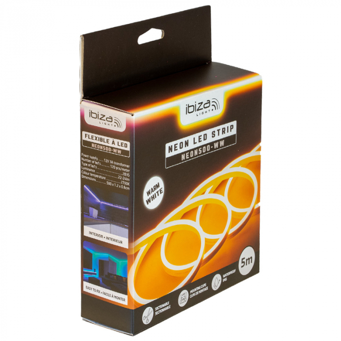 BANDA NEONFLEX 5M IP65 2700K [4]