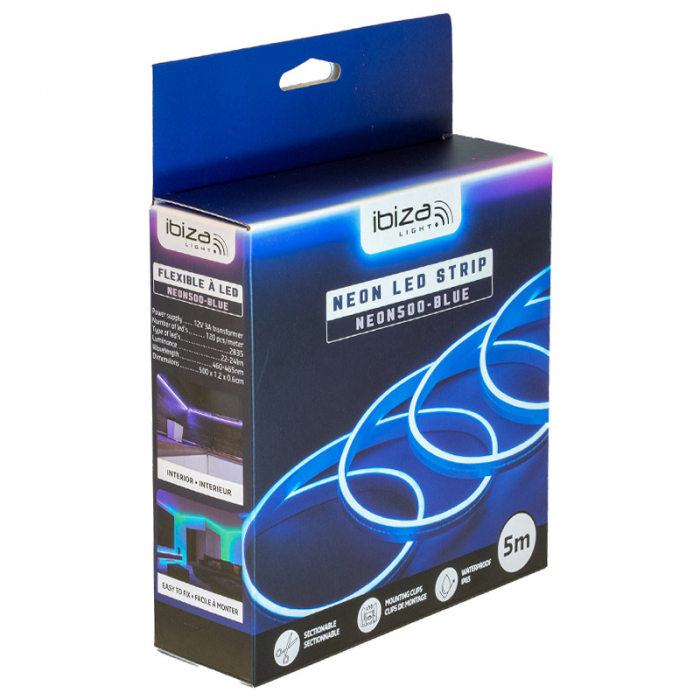 BANDA NEONFLEX 5M IP65 ALBASTRU [4]