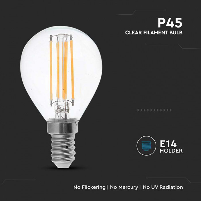 BEC E14 CU FILAMENT LED 4W 3000K [5]