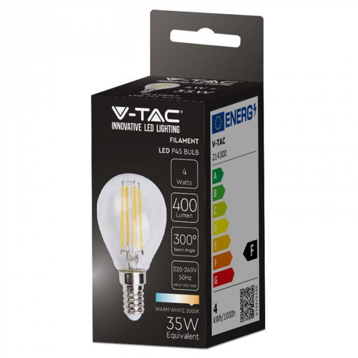 BEC E14 CU FILAMENT LED 4W 3000K [3]