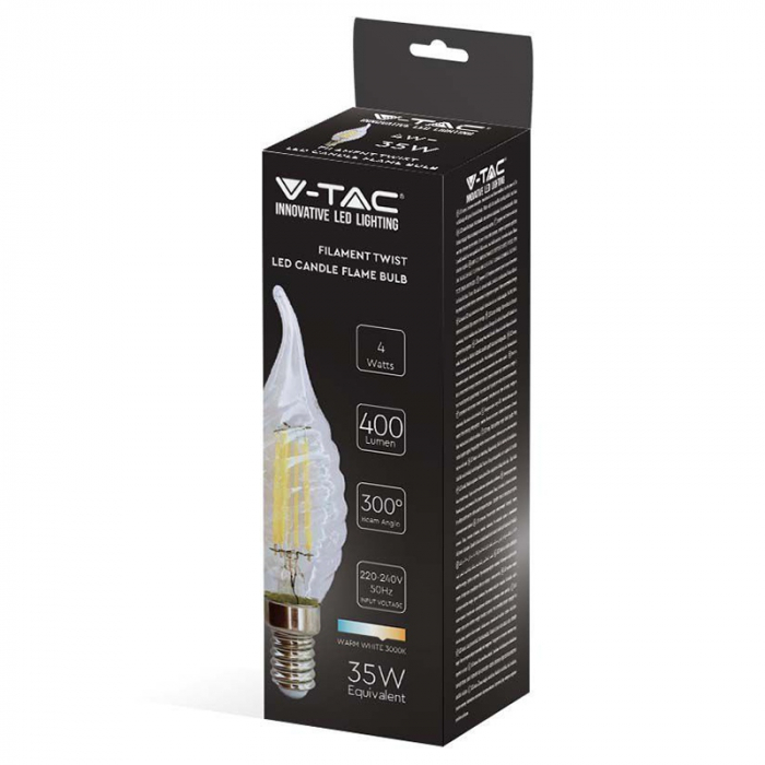 BEC E14 CU FILAMENT LED 4W 6500K MODEL SPIRALA [3]