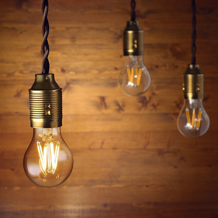 BEC E27 A60 CU FILAMENT LED 6W 4000K ALB NEUTRU [7]