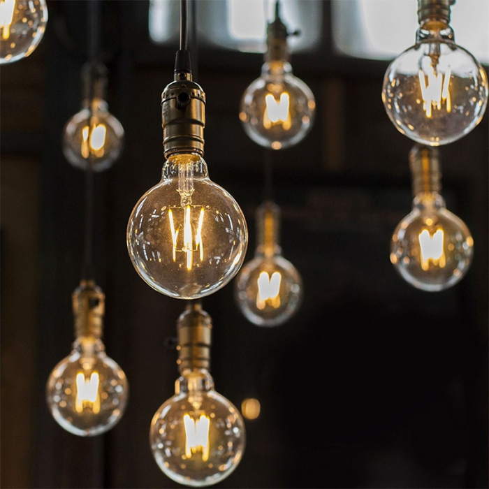 BEC E27 G125 CU FILAMENT LED 6W 3000K [7]