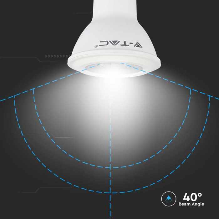 BEC V-TAC LED 5.8W PAR20 E27 4000K ALB NEUTRU [11]