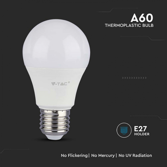 BEC LED A60 E27 10.5W 4000K ALB NEUTRU [6]
