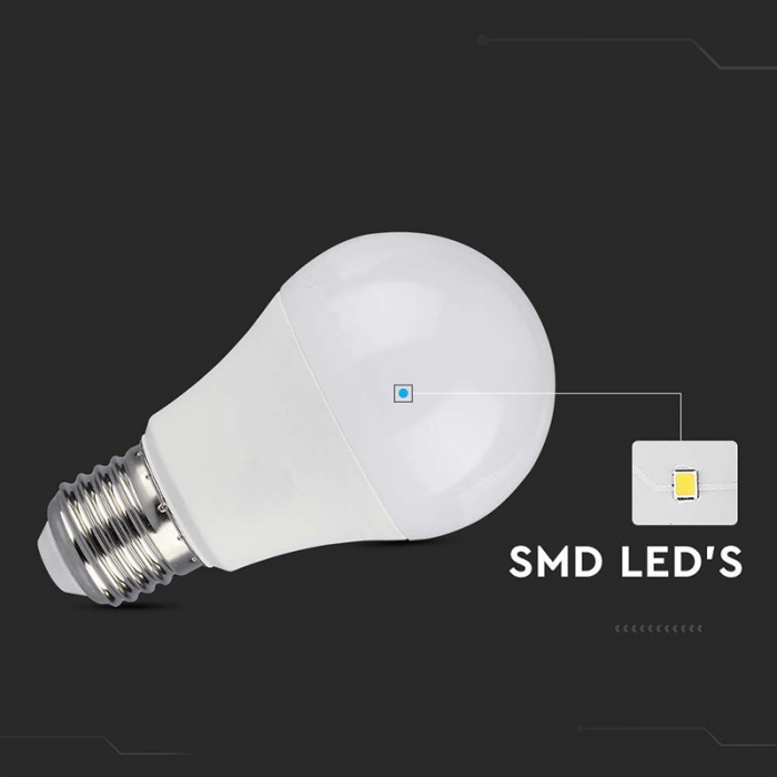 Bec LED A60 E27 10.5W 4000K ALB NEUTRU [5]