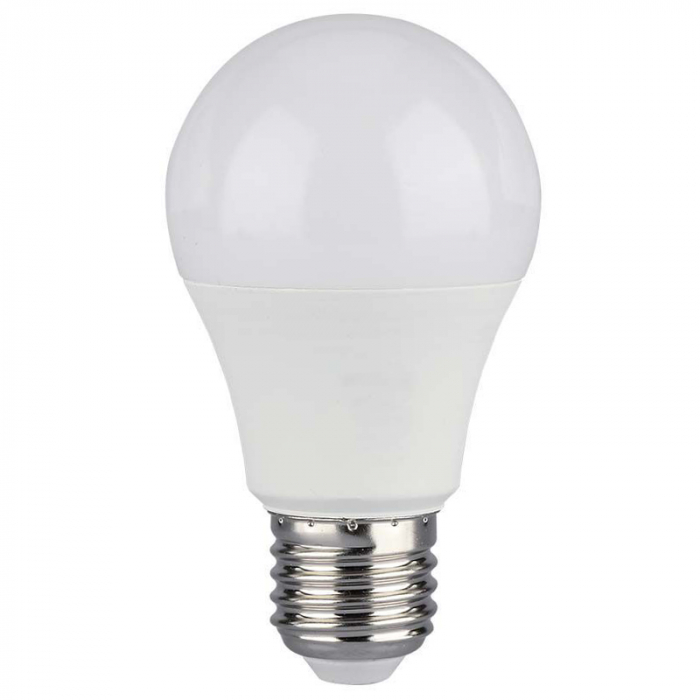 Bec led a60 e27 10.5w 6500k alb rece V-tac [2]