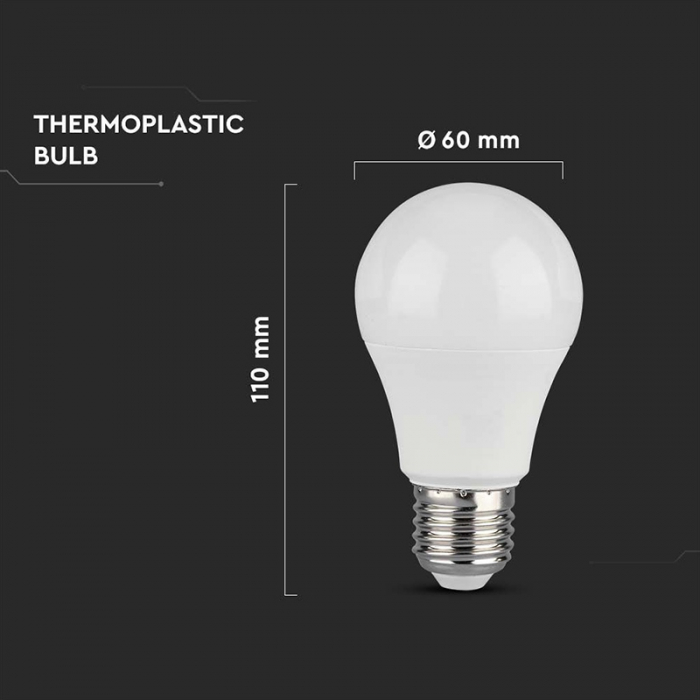 BEC LED A60 E27 10.5W 6500K ALB RECE [4]