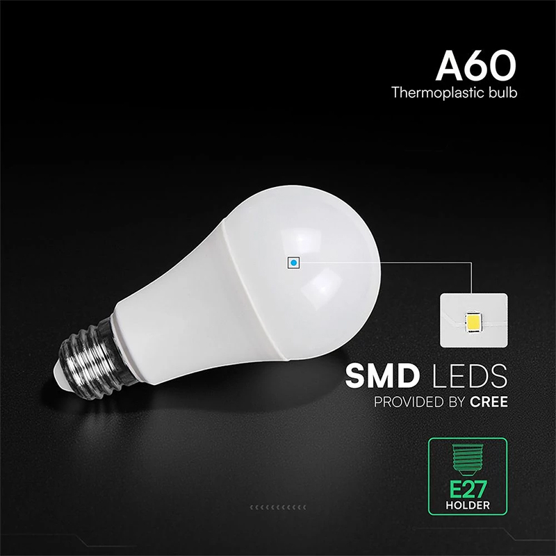 BEC LED A60 E27 10.5W 6500K ALB RECE CIP CREE [5]