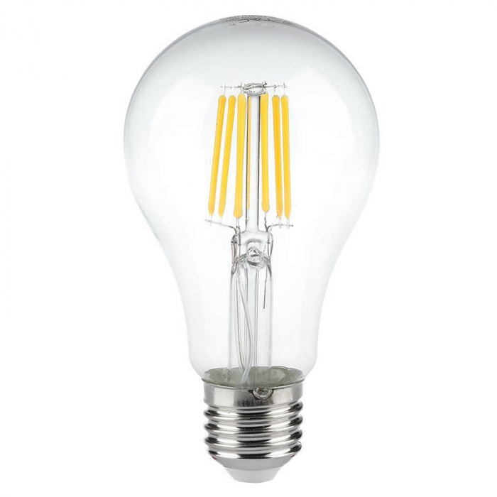 Bec led a60 e27 10w cu filament 4000k V-tac [2]