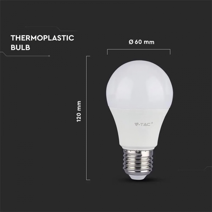 BEC LED A60 E27 11W 2700K ALB CALD [5]