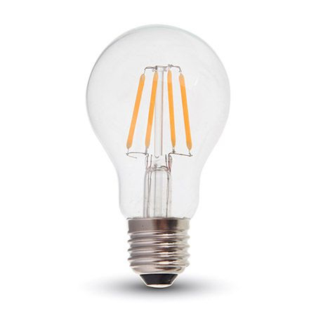 Bec led a60 e27 6w cu filament 2700k alb cald, cip Samsung V-tac [1]