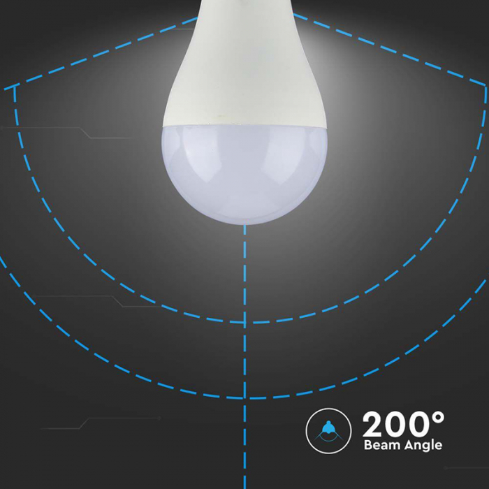 Bec Led A65 E27 15W 4000K ALB NEUTRU [6]