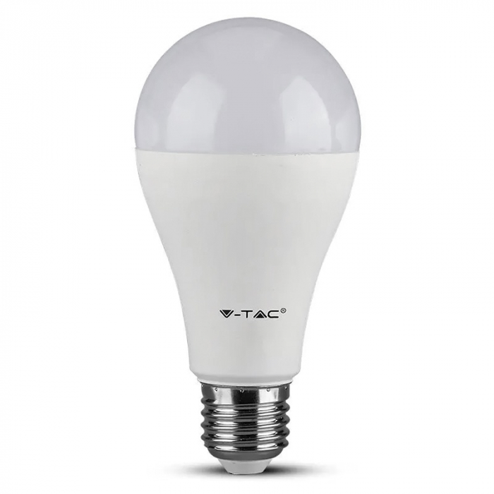 Bec led A65 E27 17W dimabil 4000K alb neutru, cip Samsung V-tac [2]