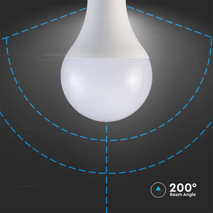 Bec led a80 e27 20w 6500k alb rece V-tac [6]