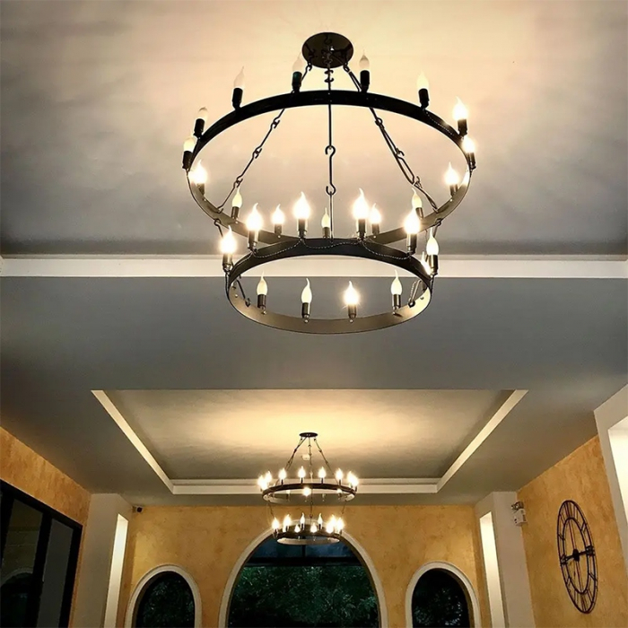 Bec led e14 5.5w 6000k alb rece, cip Samsung V-tac [9]