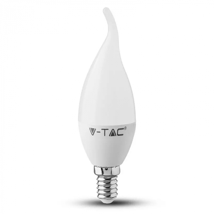 Bec led e14 5.5w 6000k alb rece, cip Samsung V-tac [2]