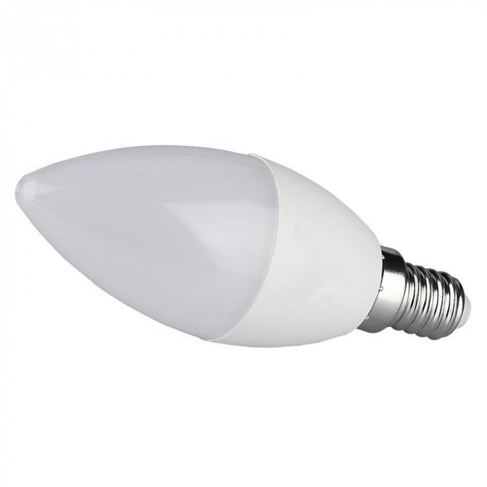 Bec Led E14 C37 4.5W 3000K ALB CALD, CIP SAMSUNG [3]