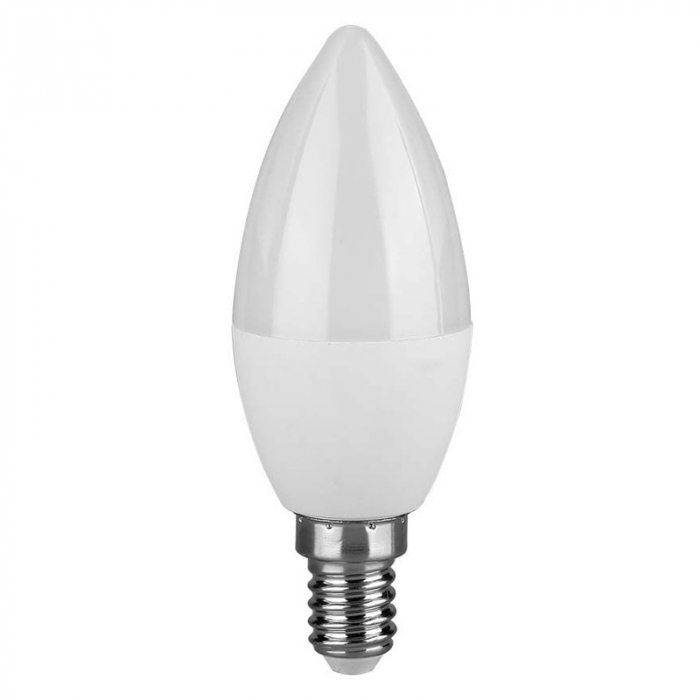 Bec Led E14 C37 4.5W 4000K ALB NEUTRU, CIP SAMSUNG [2]