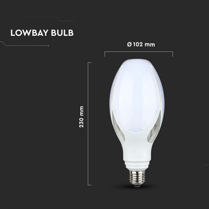 Bec led e27 36w 4000k alb neutru cip samsung V-tac [8]