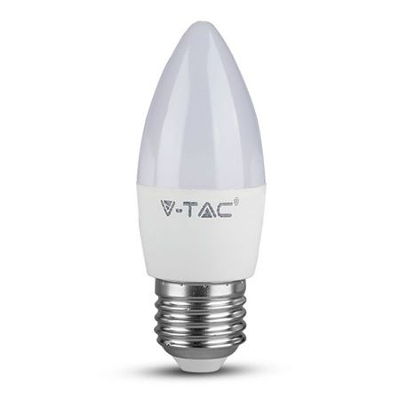 Bec led e27 5.5w 6400k alb rece V-tac [1]