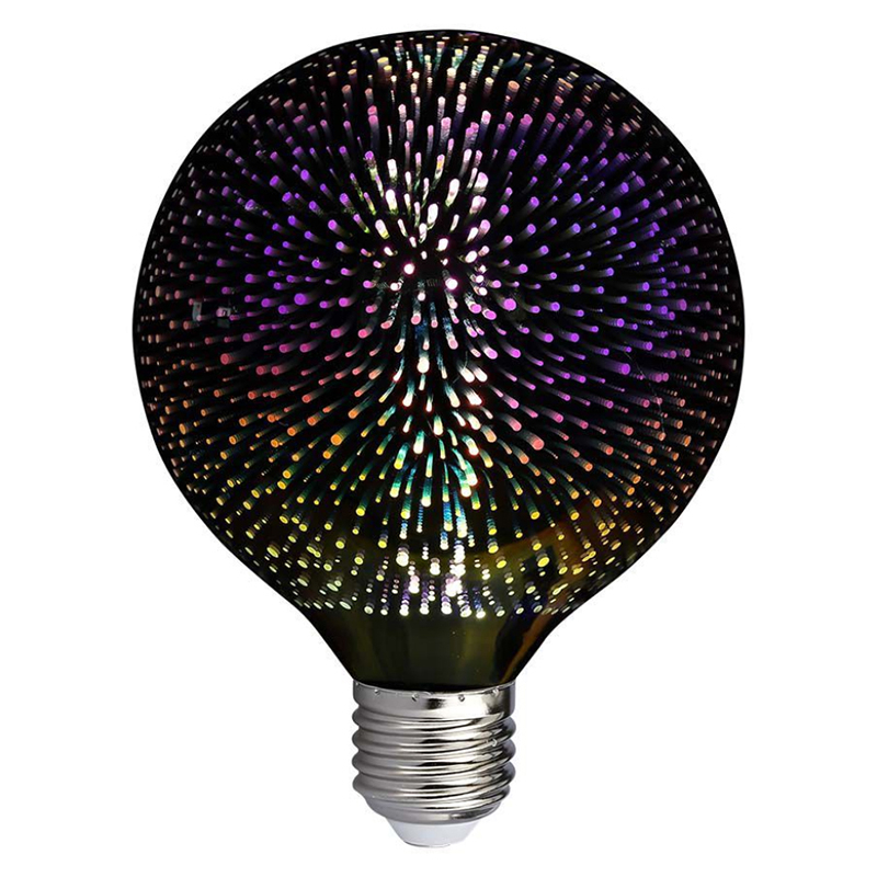 BEC LED G125 E27 3W CU FILAMENT 3000K ALB CALD MODEL 3D [2]