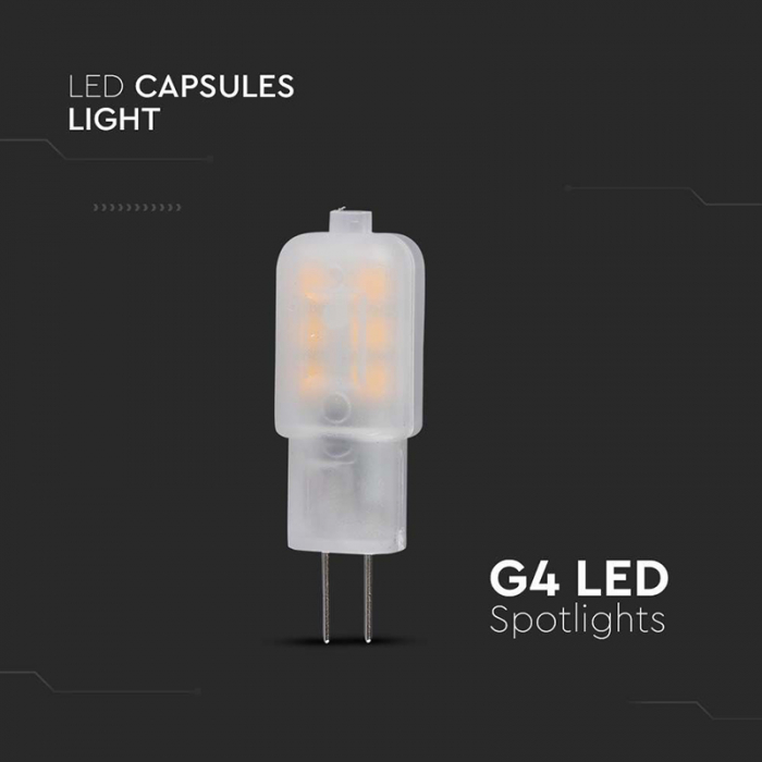 BEC LED G4 1.1W 12V 6400K ALB RECE, CIP SAMSUNG [6]