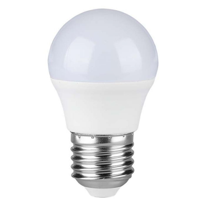 BEC LED G45 E27 4.5W 4000K ALB NEUTRU, CIP SAMSUNG [2]