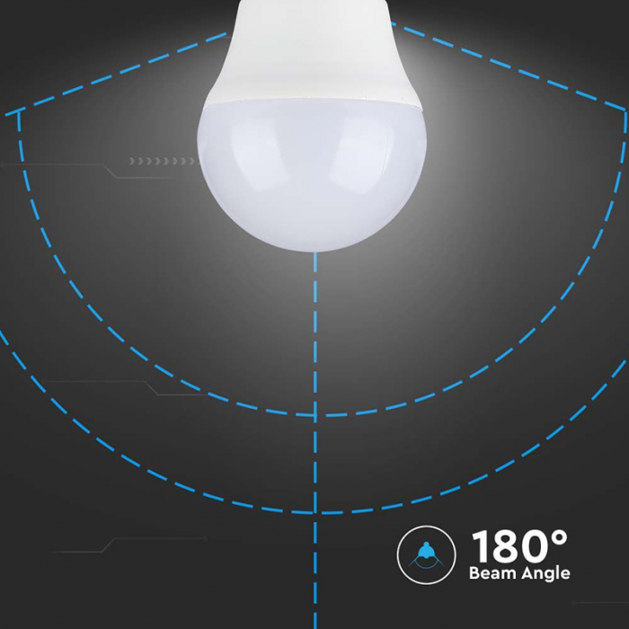 BEC LED G45 E27 4.5W 6500K ALB RECE [5]