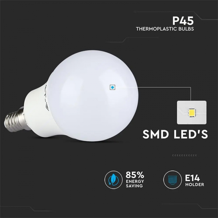BEC LED P45 E14 5.5W CRI95+ 6400K ALB RECE [5]